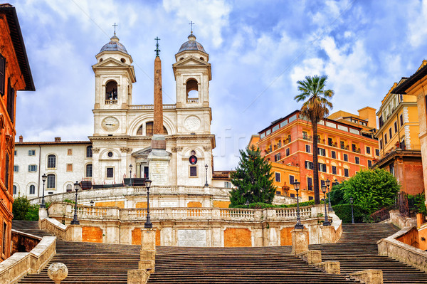 Spanish Steps, Rome, Italy Stock photo © Xantana