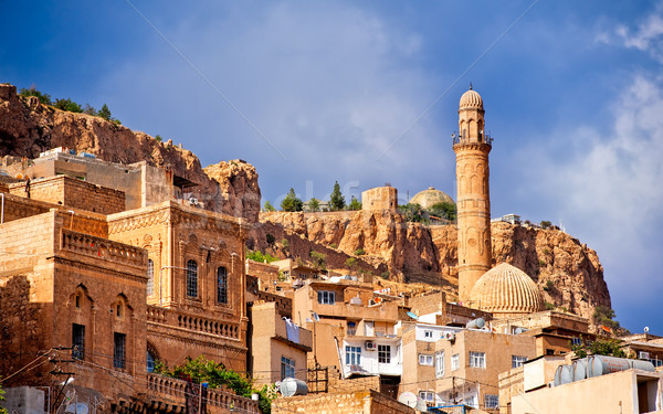 Old town of Mardin, small town near Diyarbakir on syrian border, Turkey Stock photo © Xantana