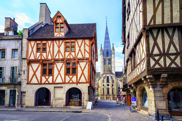 Old town of Dijon, Burgundy, France Stock photo © Xantana