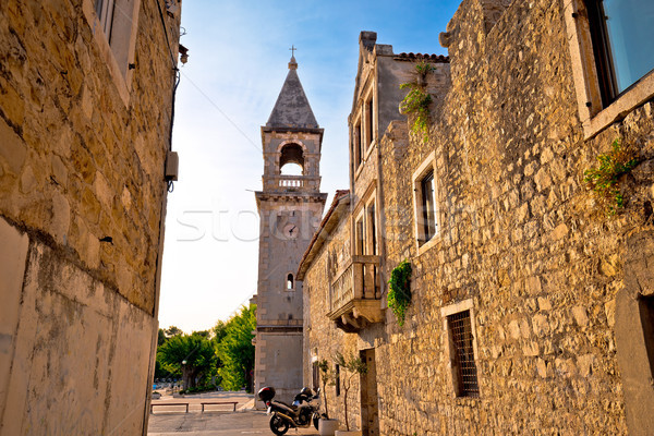 Kastel Sucurac street historic architecture view Stock photo © xbrchx