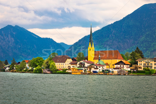 Rottach Egern on Tegernsee architecture and nature view Stock photo © xbrchx