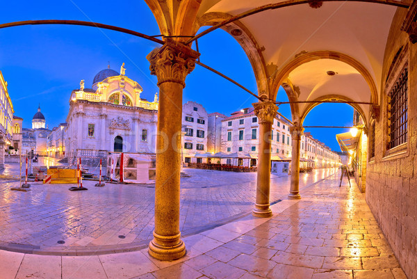 Foto stock: Dubrovnik · panorámica · vista · amanecer · región · Croacia