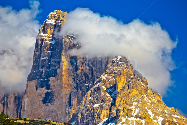 Three peaks of Lavaredo in Dolomites Apls view Stock photo © xbrchx