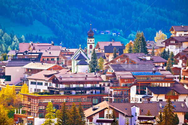 альпийский деревне мнение Альпы юг воды Сток-фото © xbrchx