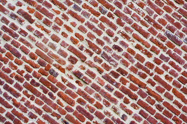Murem starych przekątna wzór tekstury tle Zdjęcia stock © Ximinez