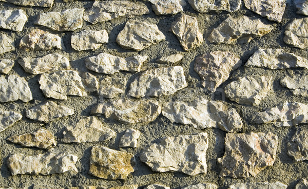 Stenen muur kalksteen muur textuur gebouw achtergrond Stockfoto © Ximinez