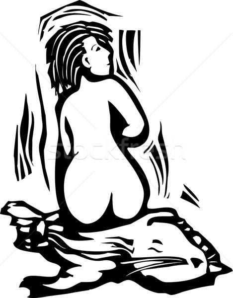 Selkie Seal Skin Stock photo © xochicalco