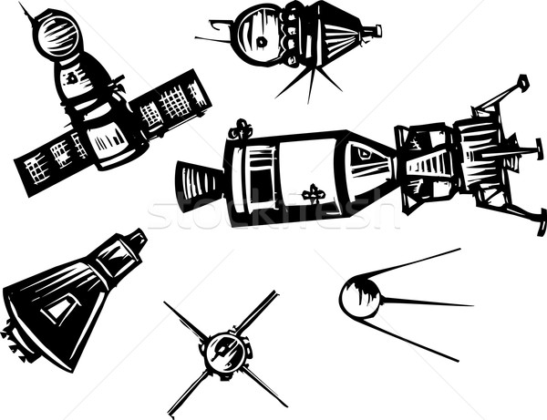 Historical Spaceships Stock photo © xochicalco