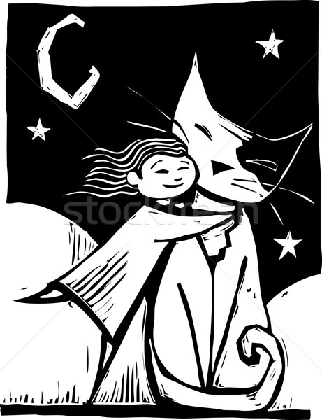 Huggy Cat Stock photo © xochicalco