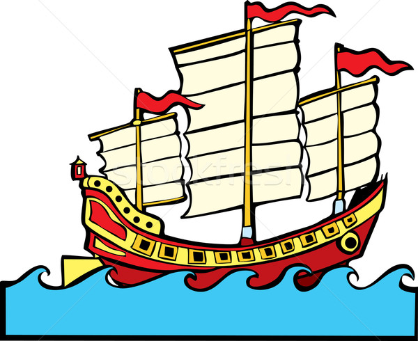 Stock photo: Chinese Junk D