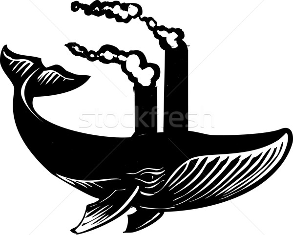 Smokestack Whale Stock photo © xochicalco
