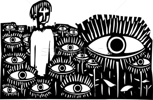 Field of Eyes Stock photo © xochicalco