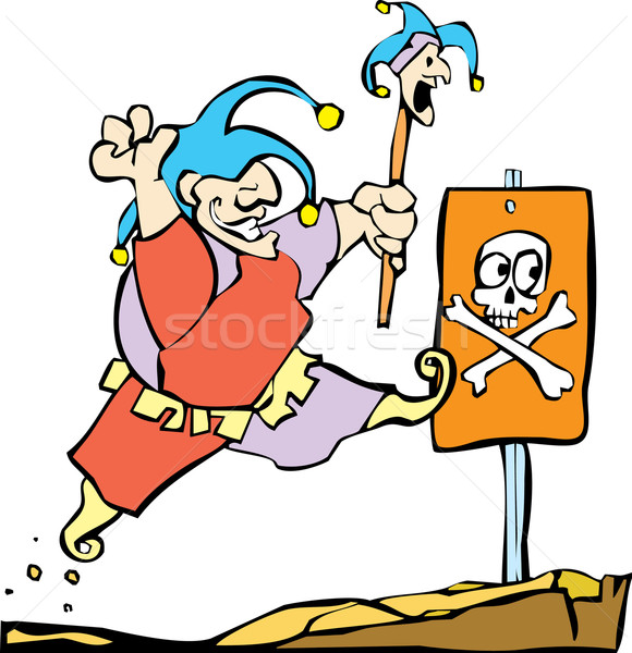 Fool Rushing In Stock photo © xochicalco