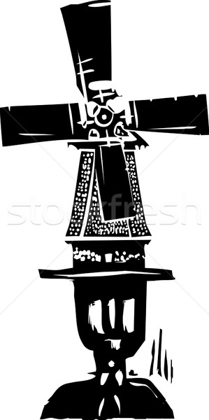 Stock photo: Windmills of the Mind