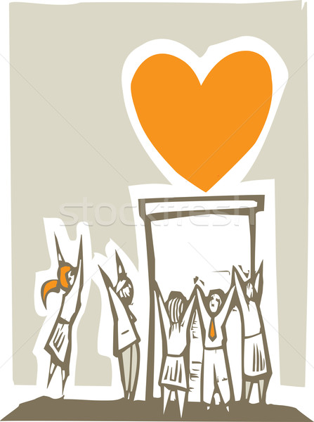 Worshiping Love Stock photo © xochicalco