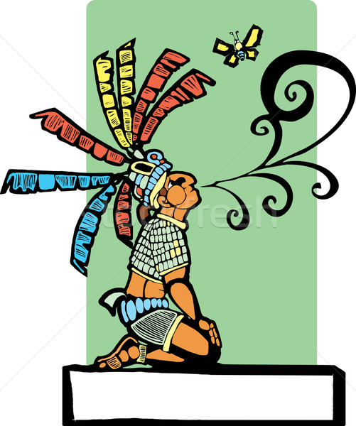 Mayan Storyteller Stock photo © xochicalco
