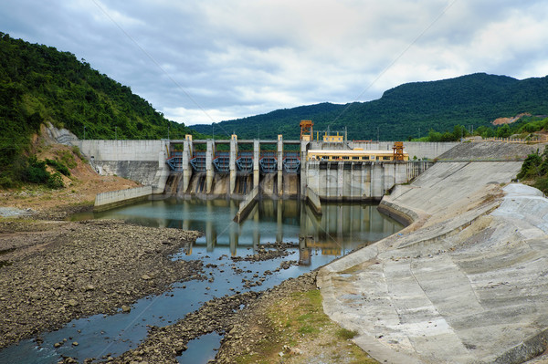 Song Bung hydroelectric plant, energy Stock photo © xuanhuongho