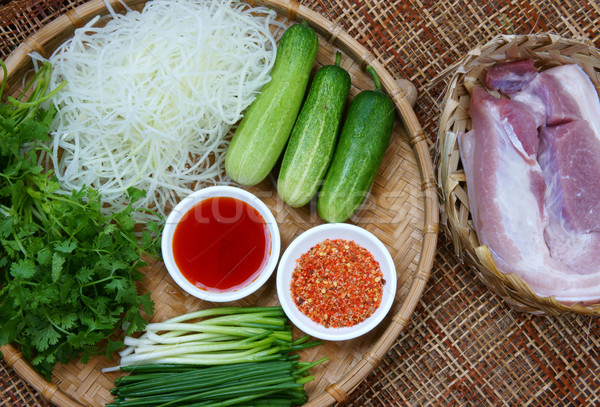 Alimente teren carne Imagine de stoc © xuanhuongho