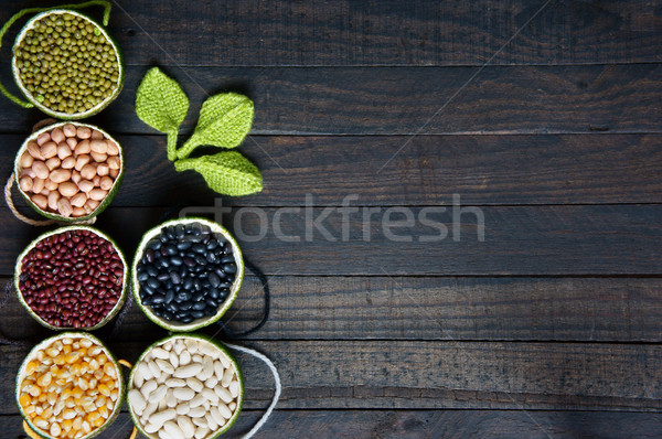 Stock photo: cereals, healthy food, fibre, protein, grain, antioxidant