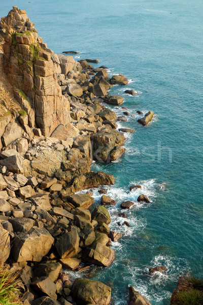 Deniz yen Vietnam seyahat manzara sahne Stok fotoğraf © xuanhuongho