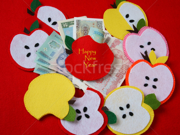 Vietnam Tet, red envelope, lucky money Stock photo © xuanhuongho