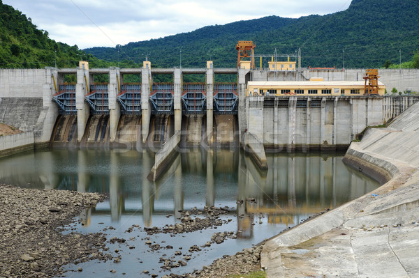 Song Bung hydroelectric plant, energy Stock photo © xuanhuongho