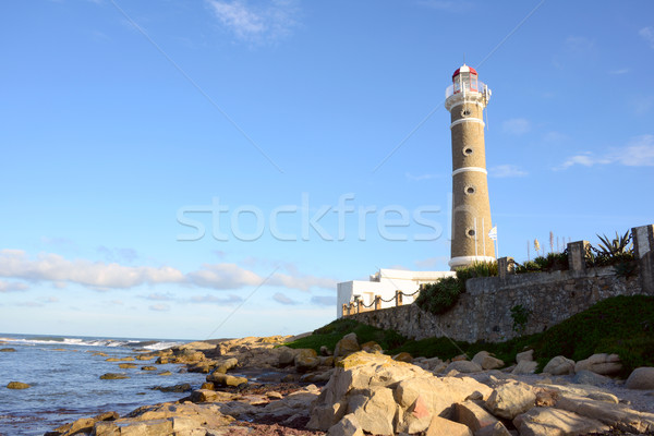 Lighthouse in Jose Ignacio near Punta del Este, Uruguay Stock photo © xura