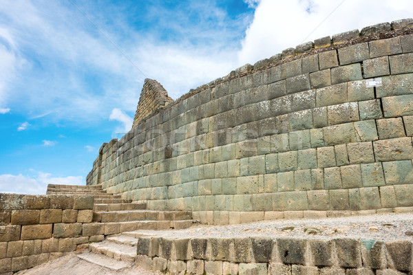 Stok fotoğraf: Inca · duvar · kasaba · ören · Ekvador