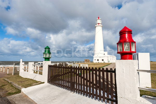 La Paloma lighthouse Uruguay, 1874. Active. The area was declare Stock photo © xura
