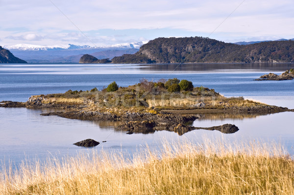 End of the Fireland, Tierra del Fuego. Lapataia Bay in Tierra de Stock photo © xura