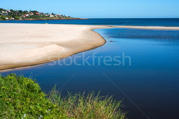 Punta Colorada Beach near the town of Piriapolis in the Uruguay  Stock photo © xura