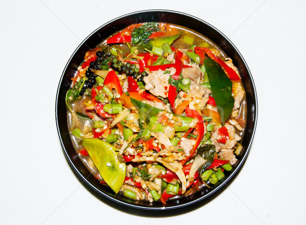 spicy and colorful menu in thai food style Stock photo © yanukit