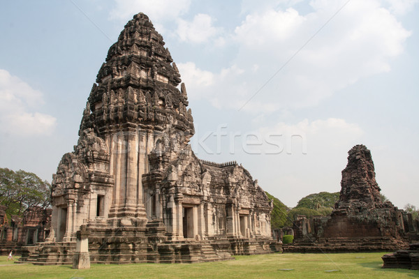 Phimai vintage Castle Historical Park Stock photo © yanukit