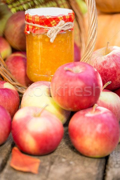 Fruits and vegetables in autumn Stock photo © Yaruta