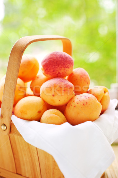 Basket with juicy fruits Stock photo © Yaruta