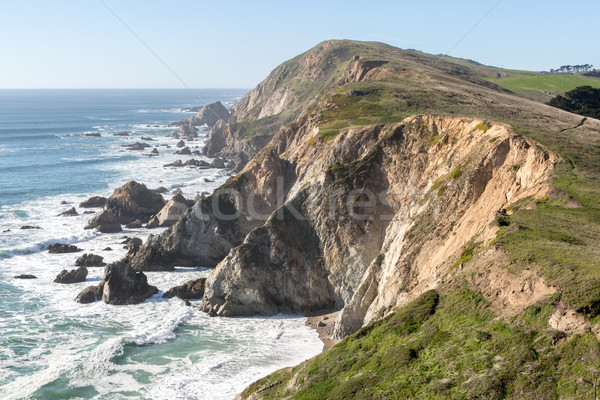 Kémény kő pont észak Kalifornia USA Stock fotó © yhelfman