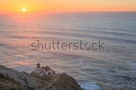 Point Reyes Lighthouse, Sunset. Point Reyes National Seashore, North California, USA Stock photo © yhelfman