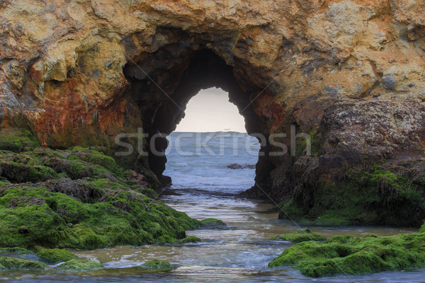 The Arch at Pescadero Beach, San Mateo County, California, USA Stock photo © yhelfman