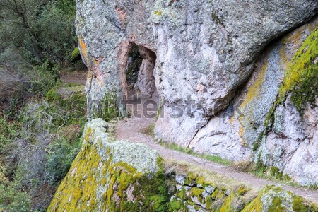 Tunnel Rock High Peaks Trail. Stock photo © yhelfman
