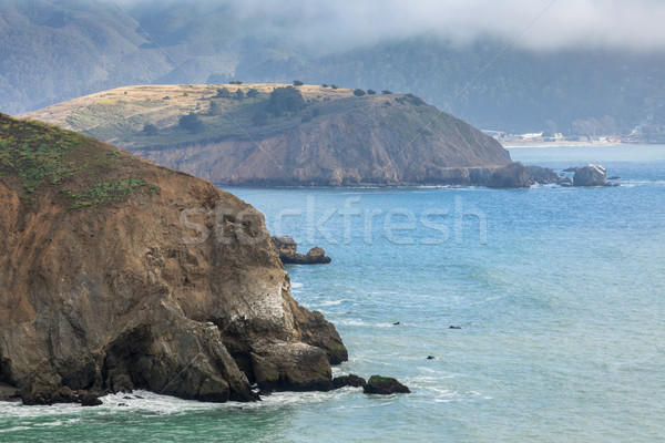 Mori Point in Fog Stock photo © yhelfman