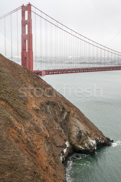 Golden Gate Bridge from Kirby Cove, San Francisco, California, USA Stock photo © yhelfman