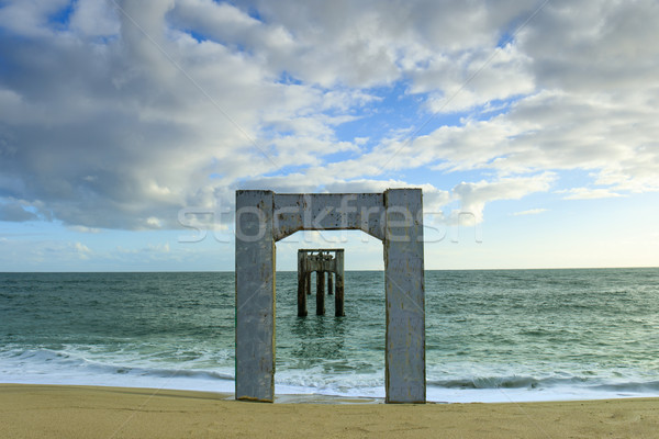 Davenport Abandoned Pier Stock photo © yhelfman