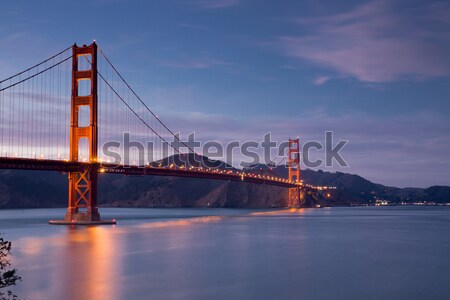Golden-Gate Bridge at Dusk, San Francisco, California Stock photo © yhelfman
