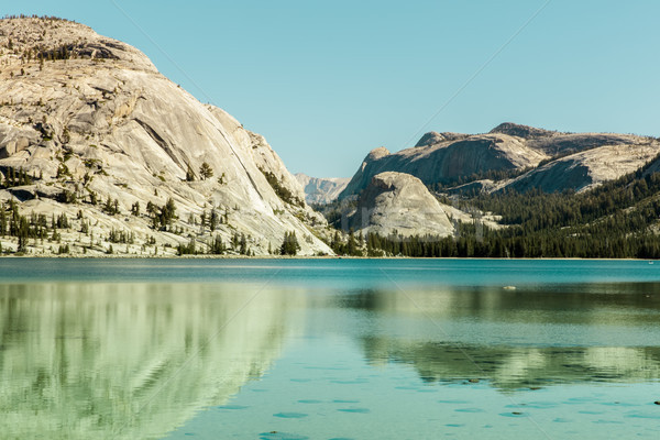 Tenaya Lake Reflections Stock photo © yhelfman
