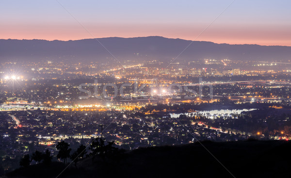 Silicon Valley Lights. Stock photo © yhelfman