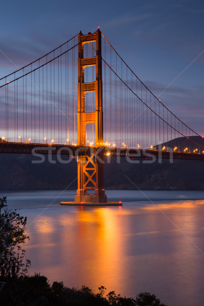 Ponte San Francisco California verticale view Foto d'archivio © yhelfman