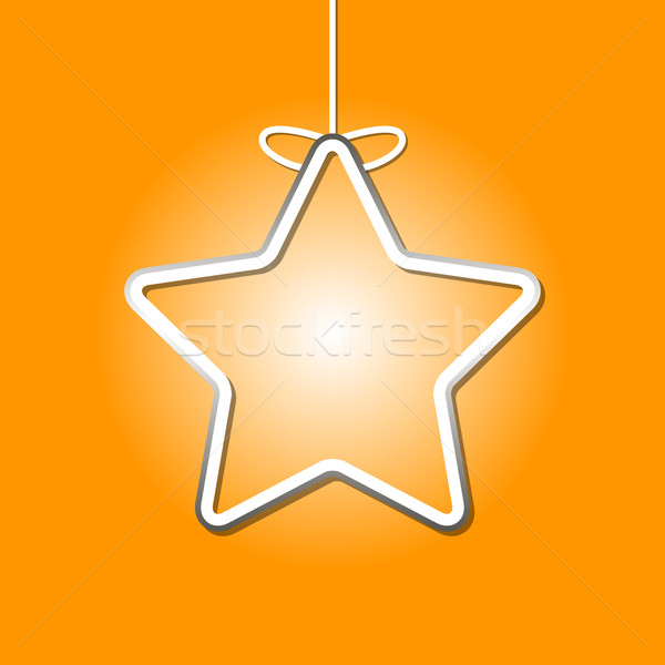 Simple vector christmas card Stock photo © ylivdesign