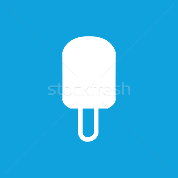 Simple eskimo blue icon Stock photo © ylivdesign