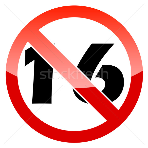 Not sixteen Stock photo © ylivdesign
