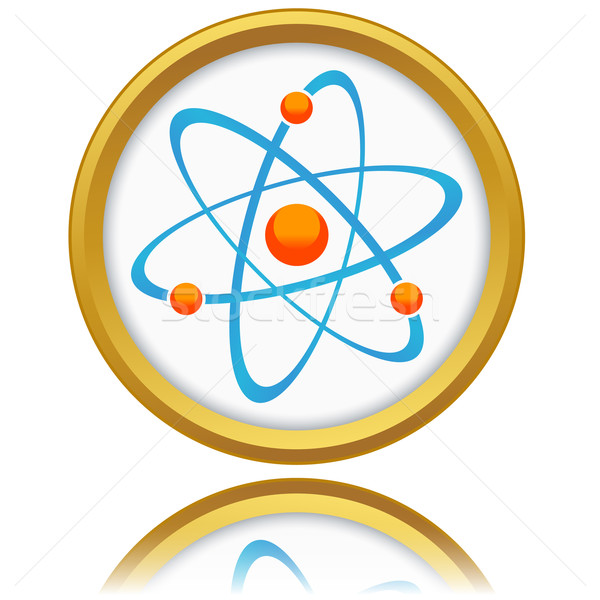 Molecule Icon Stock photo © ylivdesign